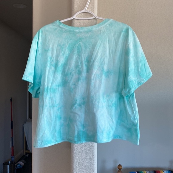 Lucky Brand Jimi Hendrix Tie Dye T-Shirt Cropped retro hippie rock band - Picture 8 of 9